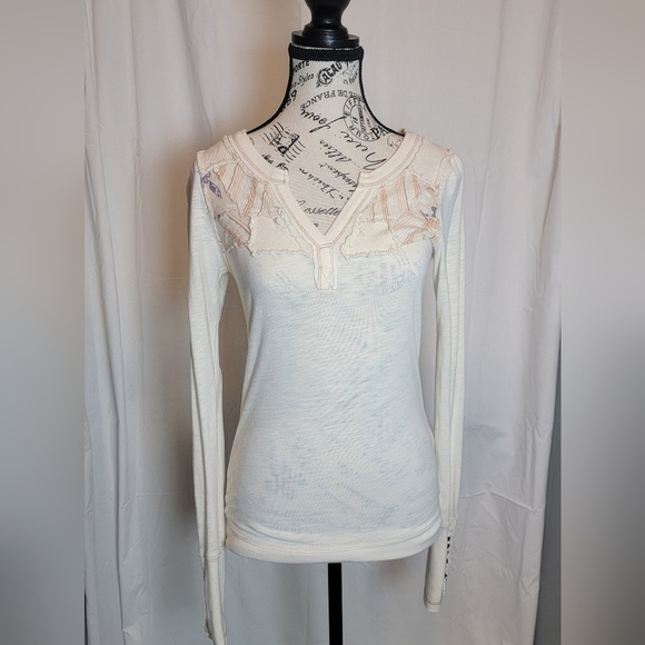 Free People long sleeve women's top - Picture 1 of 5